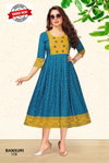 Bansuri Vol 1 By Beauty Rayon Printed Anarkali Kurtis Wholesale Market In Surat With Price
